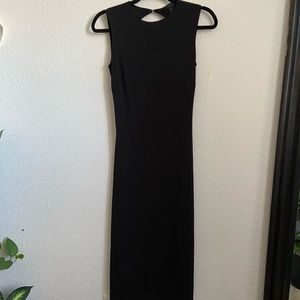 The Limited backless classic black dress